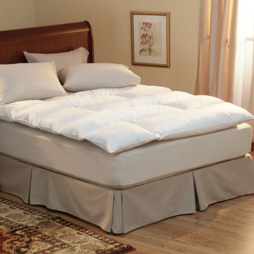 Pacific Coast® Feather Bed, T230 Cotton, Eastern King 76x80, White